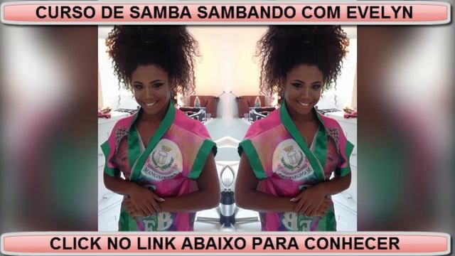 AULA DE SAMBA SAMBANDO COM EVELYN смотреть онлайн