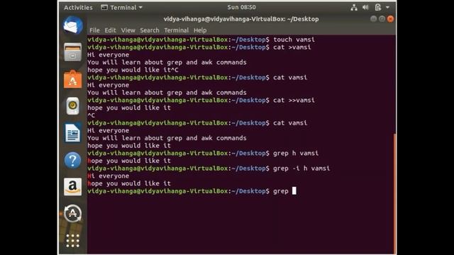 Grep and Awk commands in linux смотреть онлайн