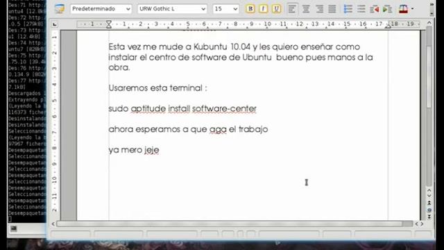 Instalar centro de software de Ubuntu смотреть онлайн