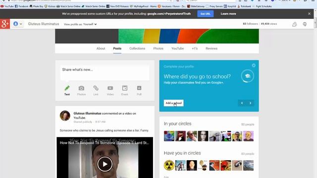 G+ fails at getting people to dox themselves смотреть онлайн