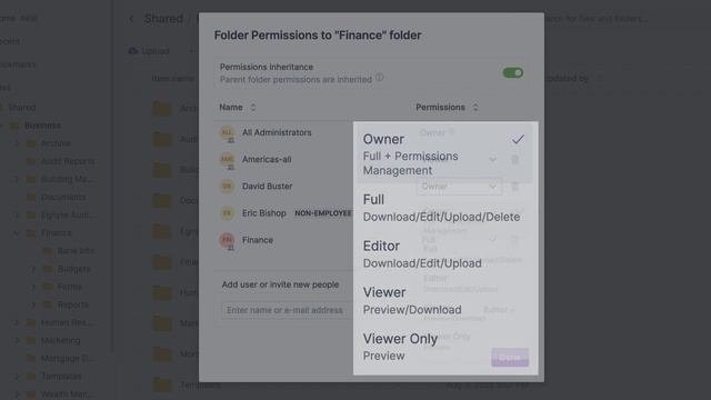 Inherited Folder Permissions смотреть онлайн