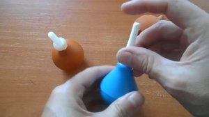 Спринцовка №1 тип ПВХ А с мягким наконечником, тип Б резиновая с твердым наконечником