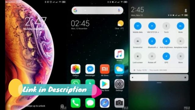iMiuiOS UI V10 MIUI 10 Theme MTZ | IOS Theme MIUI 10 смотреть онлайн