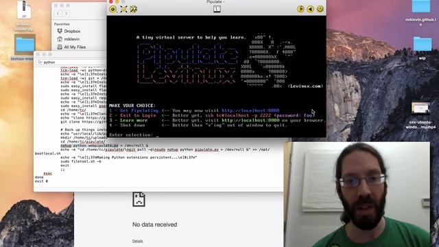 Edit Levinux Recipe Script смотреть онлайн