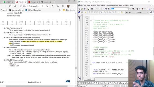 STM8S UART Device Driver: Part2 || Bare Metal Code || EmbeddedC || Device Driver || UART || USART смотреть онлайн