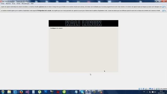 INSTALLER KALI-LINUX 2.0 SOUS VIRTUAL MACHINE. смотреть онлайн