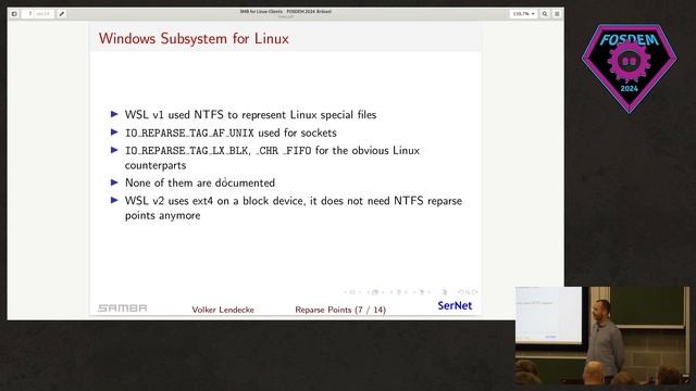 SMB for Linux with SMB3 POSIX extensions (FOSDEM 2024) смотреть онлайн