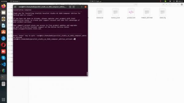 Install Intel Fortran Compiler or Parallel Studio XE for Linux (part 2)