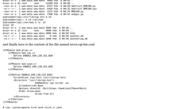 Raspberry Pi: Apache "404 not found error" смотреть онлайн