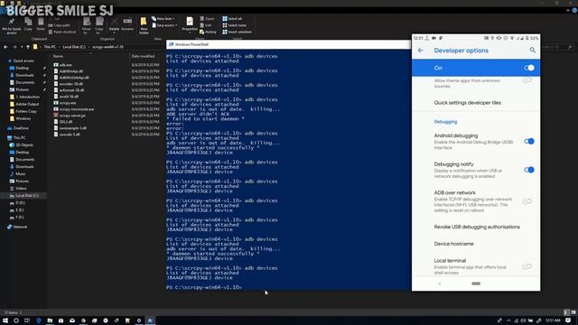 SCRCPY | Android to PC Screen Mirroring | Best available | 2019 | HD смотреть онлайн