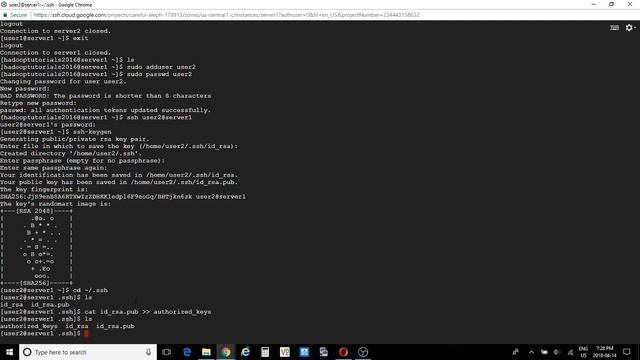 Set passwordless SSH for linux servers using private public keys смотреть онлайн
