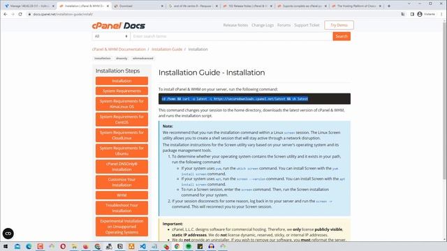 Instalando o cPanel WHM em Servidor Ubuntu 20:04 LTS / cPanel WHM no Ubuntu \o/ смотреть онлайн