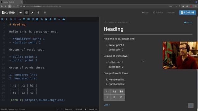 Rambling thoughts on markdown and CodiMD смотреть онлайн