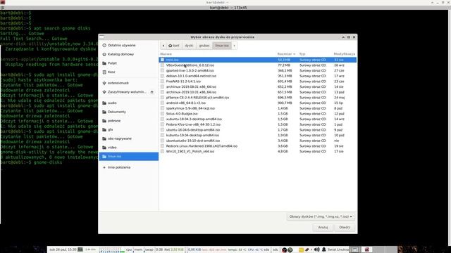 [Poradnik] Jak stworzyć bootowalny pendrive w Linuksie za pomocą programu dyski (gnome-disks) смотреть онлайн