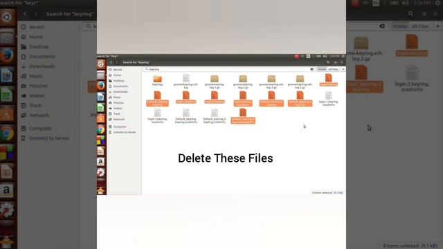 Reset your keyrings password in Linux/ubuntu смотреть онлайн