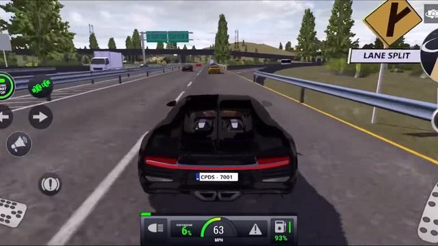 Real Car Parking Driving School - Bugatti Chiron - Android Gameplay HD180p смотреть онлайн