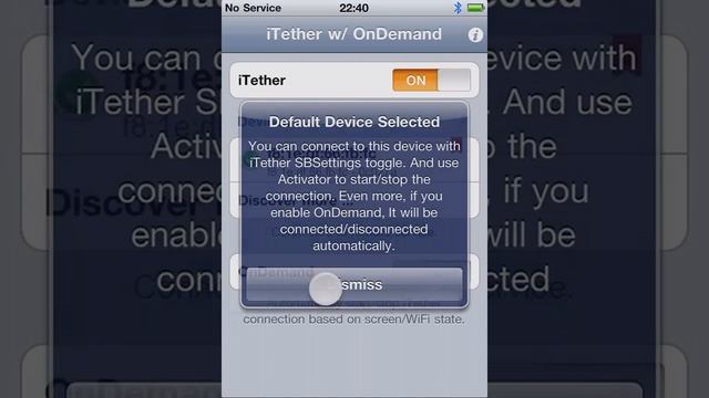 iTether v2.1.16 Demonstration Video смотреть онлайн