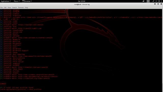 OSINT con Recon-ng смотреть онлайн