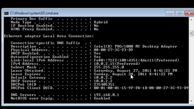 Renew and Release IP Addresses смотреть онлайн