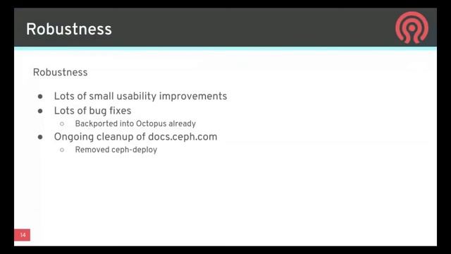 Ceph Month 2021: Cephadm Update смотреть онлайн