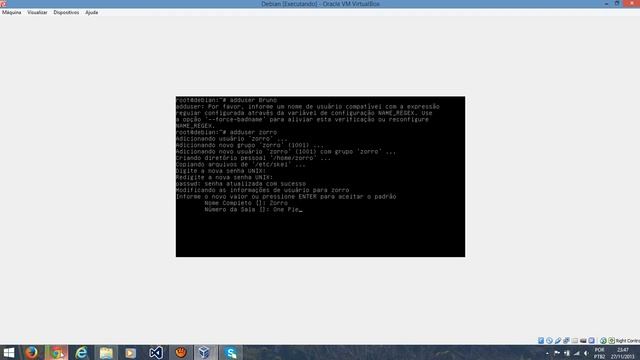 Como criar novos Usuários no Linux Debian смотреть онлайн