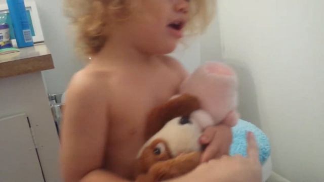 Liam Wont Leave Loveys For The Bath