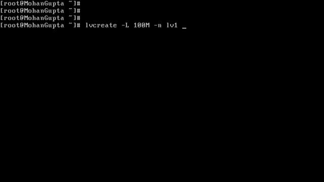 LVM in linux смотреть онлайн