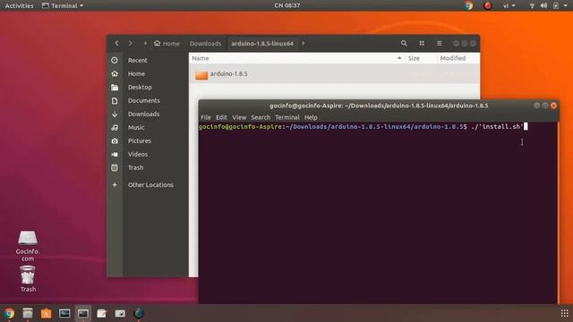 Hướng dẫn cài đặt Arduino IDE trên Ubuntu 18.04 LTS смотреть онлайн