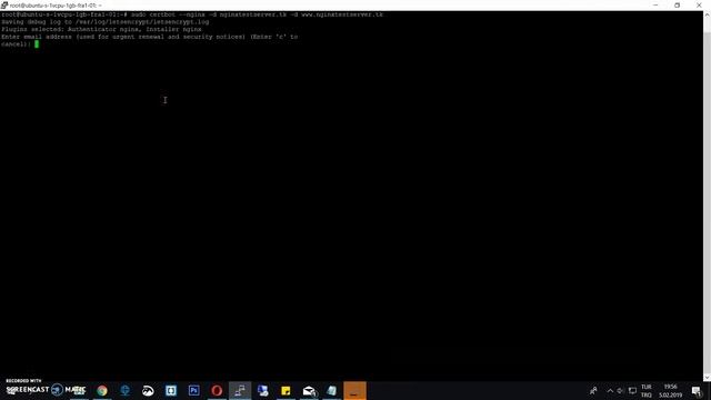 Ubuntu 18.04 - Nginx SSL Kurulumu CERTBOT смотреть онлайн