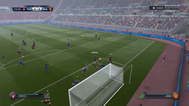 Fifa 17 Pro Club Goalkeeper Saves #3 RUS LEGENDS