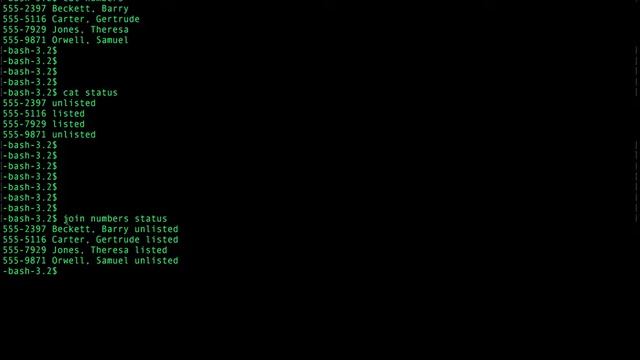 join - linux command line смотреть онлайн