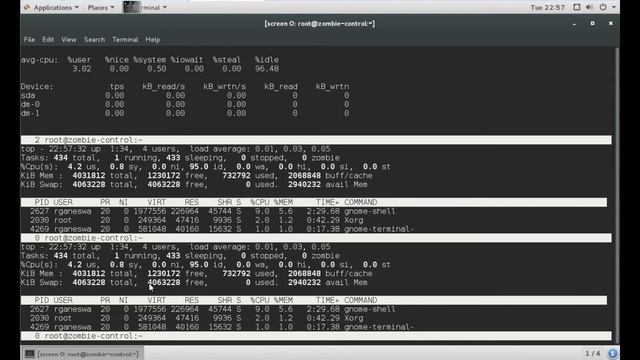 Intermediate Linux Screen - Split Screen in Linux смотреть онлайн