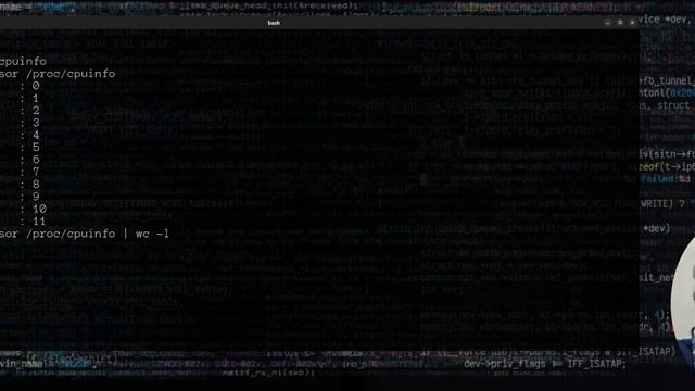 Linux command-line: Find out number of CPUs at the shell prompt смотреть онлайн