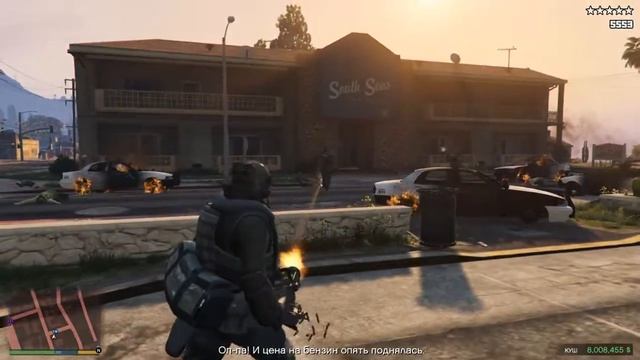 Gta V на PC часть 17 ограбление на 8000000$