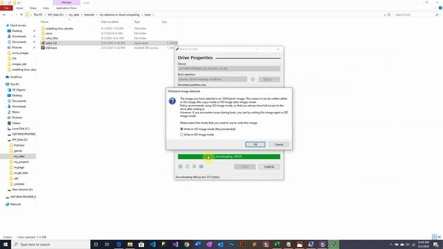 how to install Linux ubuntu alongside windows 10 in Urdu \ Hindi and disk management смотреть онлайн