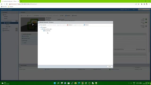 How do I restore virtual machine from Snapshot | VMware смотреть онлайн