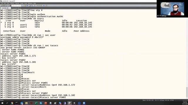Configuring TACACS+ AAA Using Cisco ISE (IOS, WLC, FMC, ASA) - Part 15(Urdu / Hindi) смотреть онлайн