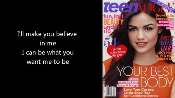 Lucy Hale - Make You Believe Lyrics