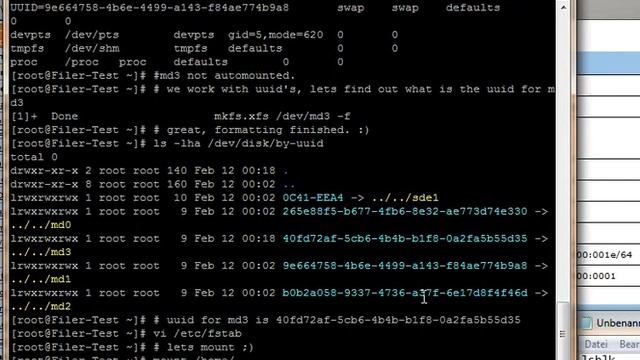 Filer Server formatting md3 @ CentOS 7 смотреть онлайн
