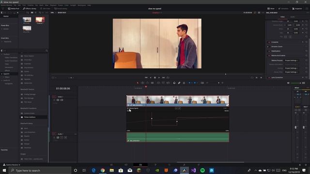 How to add slow motion smoothly in davinci resolve 17 смотреть онлайн