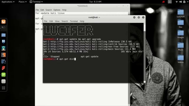 How to Update kali linux & Dist upgrade смотреть онлайн