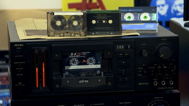 AUREX/TOSHIBA PC-X80AD ※受注生産品￥178,000(1979年頃), 20Hz～20kHz. Дека сделана по специальному заказу.