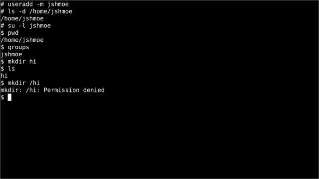 Concise User Privelages and /usr/sbin/user* смотреть онлайн