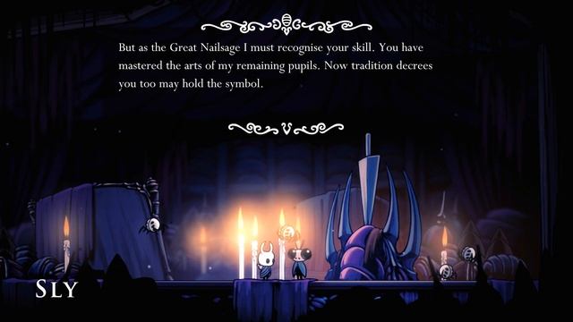Hollow Knight - Nailmaster's Glory Charm & Great Nailsage Sly смотреть онлайн