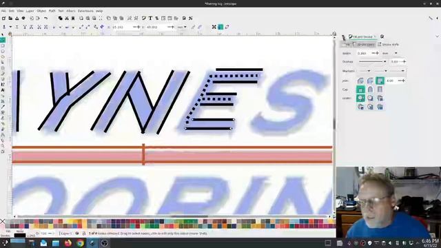 Inkstitch - Jaynes Flooring project смотреть онлайн
