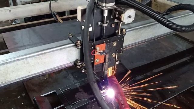 CNC plasma cutting dengan thc proma смотреть онлайн