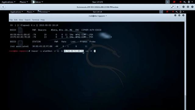 Hack wifi with reaver in kali linux 2016 смотреть онлайн