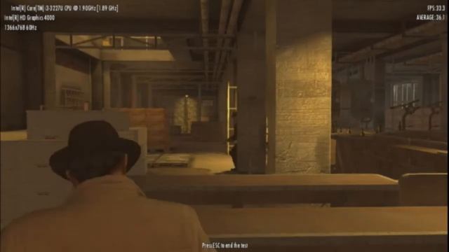 Intel Core I3-3227u | 8gb Ram | Intel HD Graphics 4000 | Mafia 2