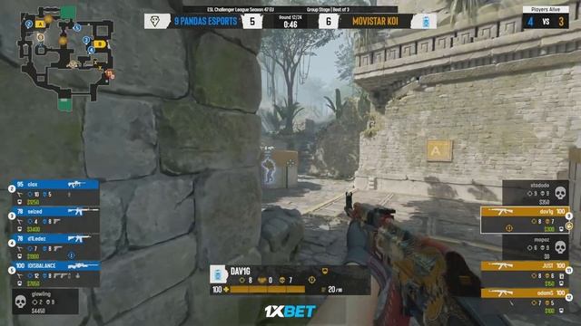 9 Pandas vs Movistar KOI | ESL Challenger League Season 47 Europe | (BO3) MAPA 3 CS2 en Español смотреть онлайн