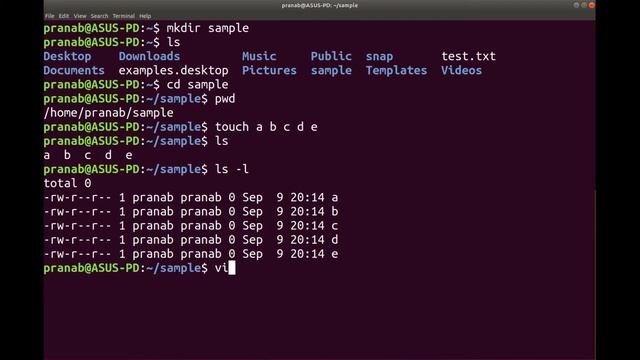 Basic Linux commands (Part -1) смотреть онлайн